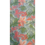 Toalha Floral Laranja 